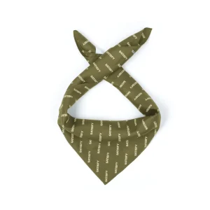 SoftCell™ Bandana Carré de soie | Military Olive