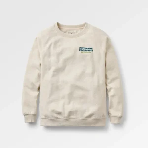 Sweat-shirt Patch - gris chiné clair