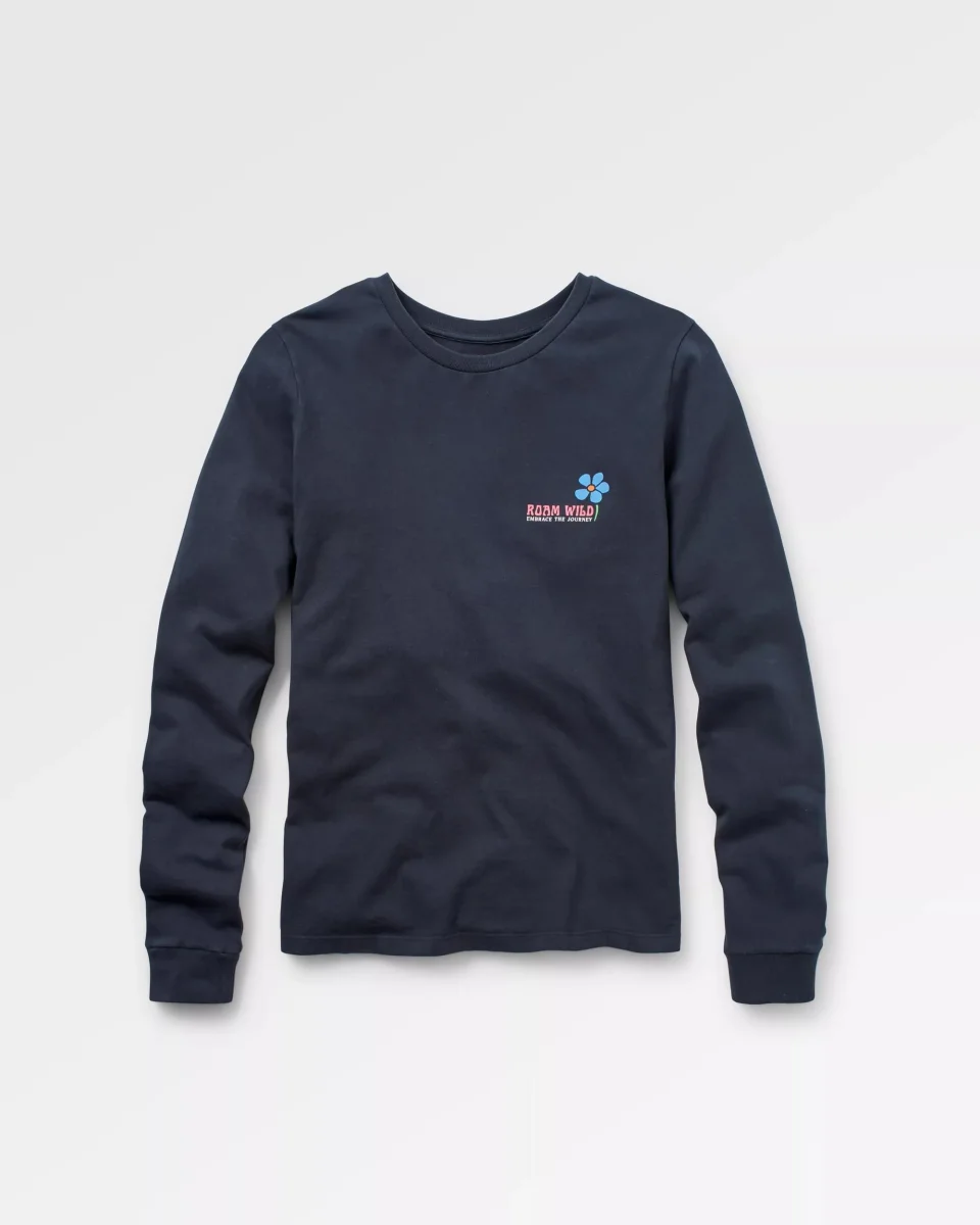 T-shirt manches longues Roam Wild - Noir – Image 3